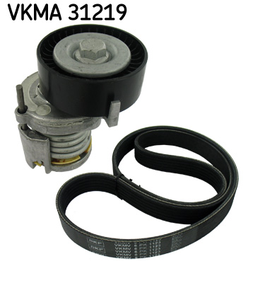 SKF VKMA 31219 Hosszbordásszíj+ görgő, szíjkészlet